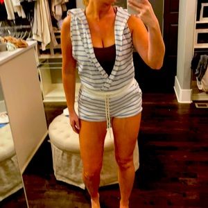 Victoria’s Secret romper cover-up terry cloth material. Great condition